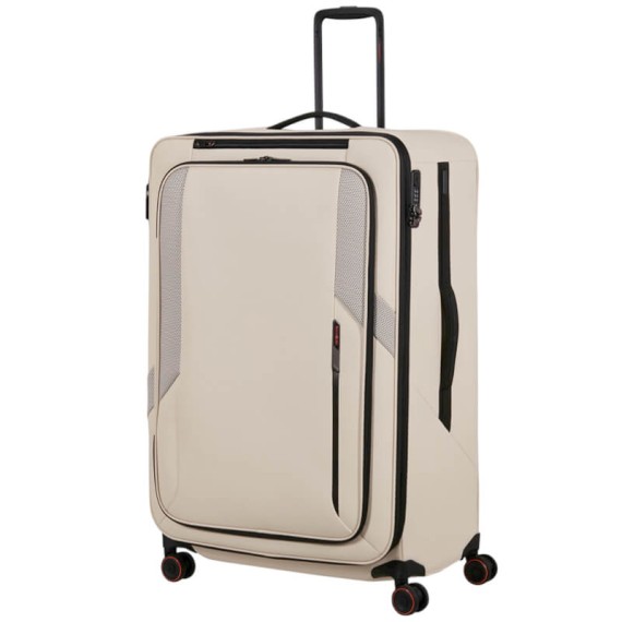 SAMSONITE Mala Viagem / Trolley Gigante 84cm 4R Exp Glazed Areia | Ref. 92.159768-2038