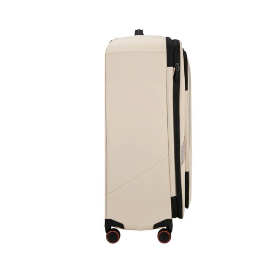 SAMSONITE Mala Viagem / Trolley Grande 78cm 4R Exp Glazed Areia | Ref. 92.159767-2038