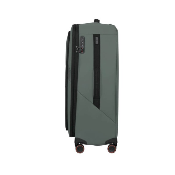 SAMSONITE Mala Viagem / Trolley Grande 78cm 4R Exp Glazed Verde | Ref. 92.159767-2017