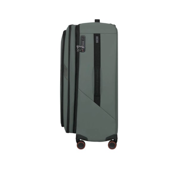 SAMSONITE Mala Viagem / Trolley Grande 78cm 4R Exp Glazed Verde | Ref. 92.159767-2017