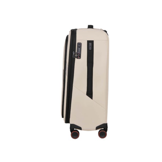 SAMSONITE Mala Viagem / Trolley Médio 67cm 4R Exp Glazed Areia | Ref. 92.159766-2038