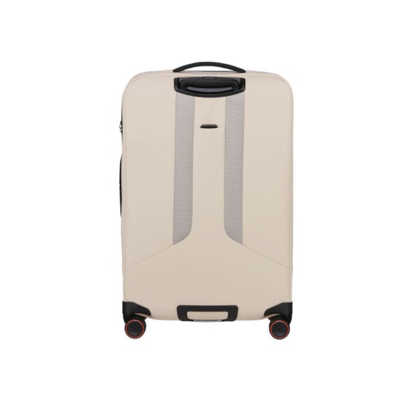 SAMSONITE Mala Viagem / Trolley Médio 67cm 4R Exp Glazed Areia | Ref. 92.159766-2038