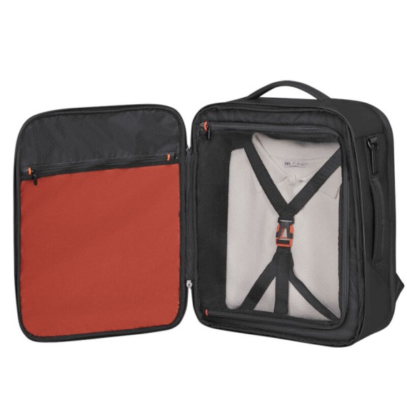 SAMSONITE Mochila de Viagem Easyjet 45x36x20 Glazed Preta | Ref. 92.159772-1041