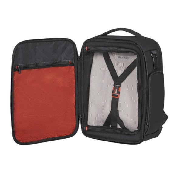 SAMSONITE Mochila de Viagem Ryanair 40x30x20 Glazed Preta | Ref. 92.159771-1041