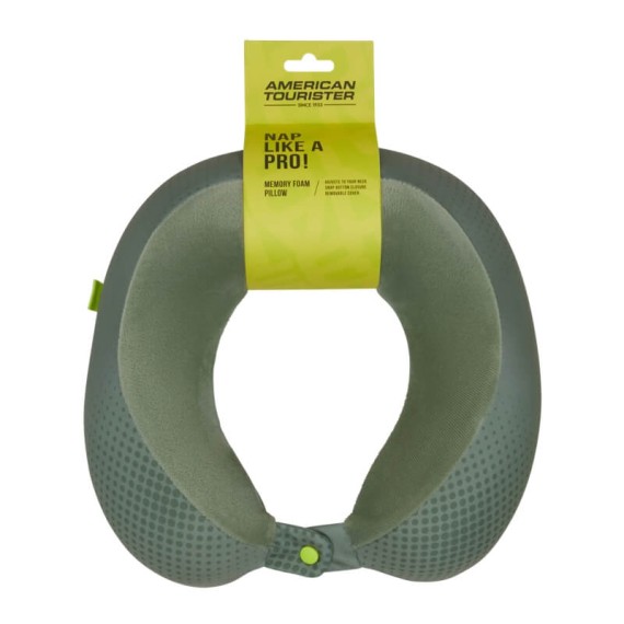 AT Almofada Ergonómica Viscoelástica Confort Oliva/Lima | Ref. 92.159209-A920