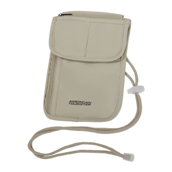 AT Bolsa de Segurança para Pescoço RFID Areia | Ref. 92.160376-1775
