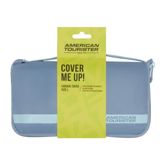 AT Capa para Mala de Viagem L Protection Azul Pedra/Azul | Ref. 92.159213-A922