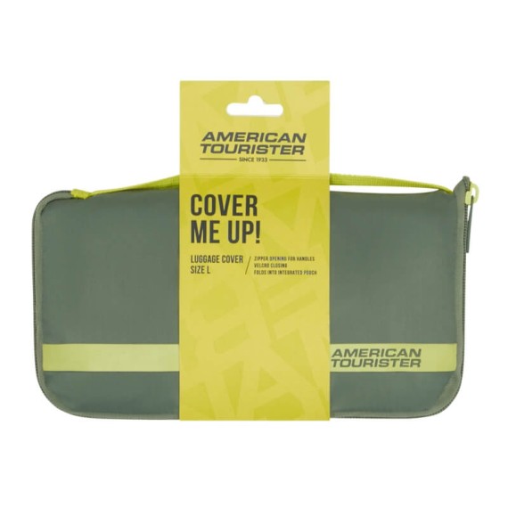 AT Capa para Mala de Viagem L Protection Oliva/Lima | Ref. 92.159213-A920