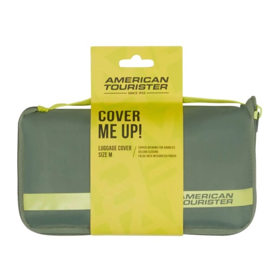 AT Capa para Mala de Viagem M Protection Oliva/Lima | Ref. 92.159212-A920