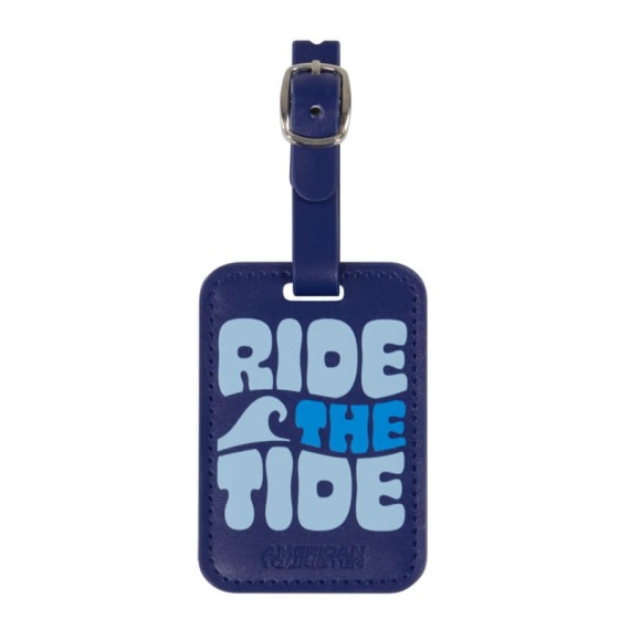 AT Pack de 2 Etiquetas de Viagem Print Ride The Tide | Ref. 92.160234-A983