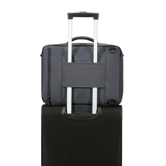 AT Saco de Viagem 3-Way Ryanair/Vueling Work Nxt Cinza Mélange | Ref. 92.160122-8412