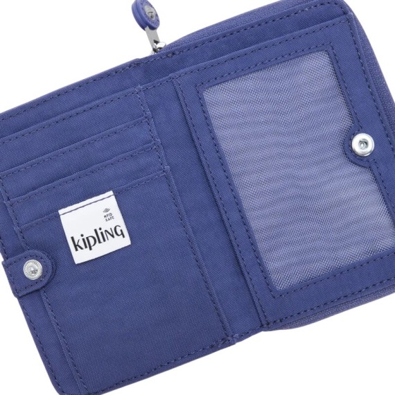 Carteira de Senhora KIPLING Money Love Ocean Blue | Ref. 187.40KI3738G1R