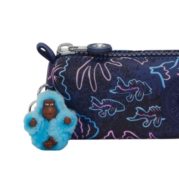 Estojo Escolar KIPLING Freedom Disco Fish | Ref. 187.40KI63104FK