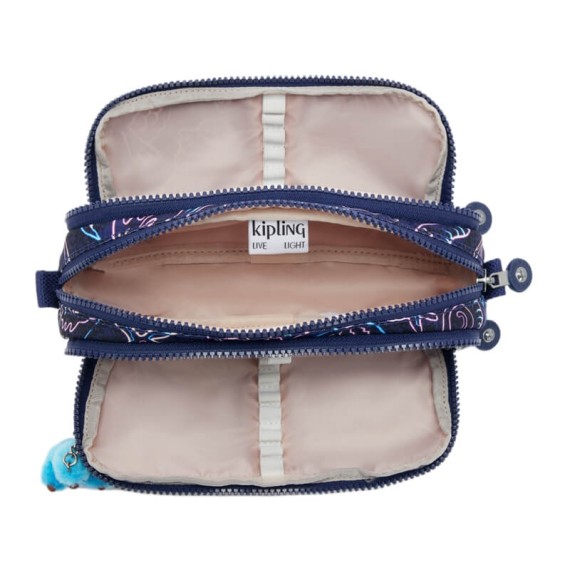 Estojo Escolar KIPLING Gitroy Disco Fish | Ref. 187.40KI35604FK