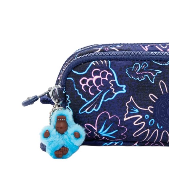 Estojo Escolar KIPLING Gitroy Disco Fish | Ref. 187.40KI35604FK