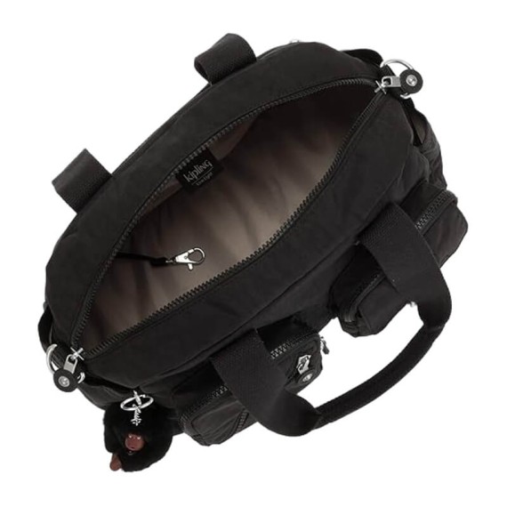 Mala de 2 Asas KIPLING Defea Up Black Tonal | Ref. 187.40KI25000DH