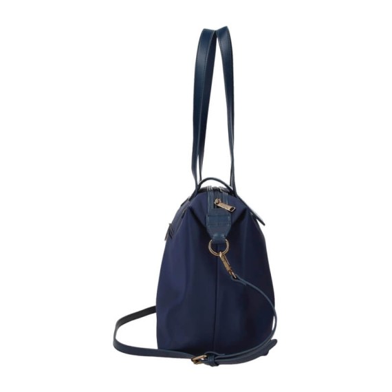 Saco de Ombro Grande PEPE JEANS Leire Azul Escuro | Ref. 186.7517645