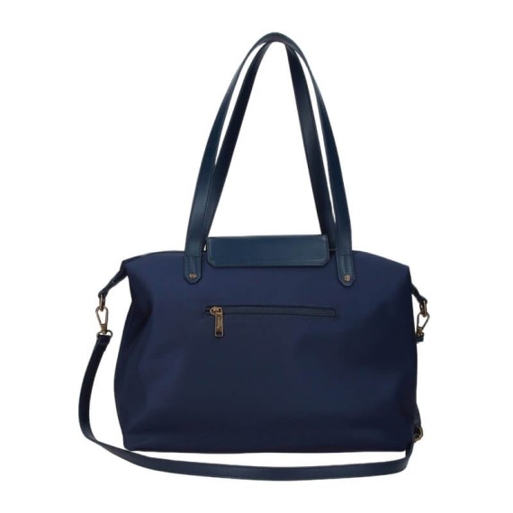 Saco de Ombro Grande PEPE JEANS Leire Azul Escuro | Ref. 186.7517645