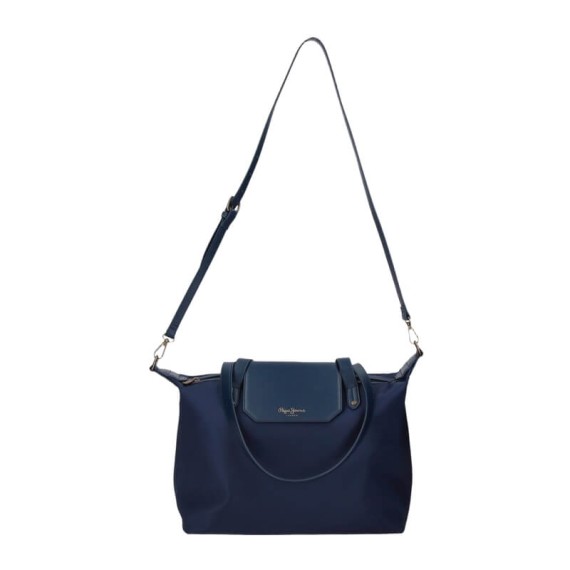 Saco de Ombro Grande PEPE JEANS Leire Azul Escuro | Ref. 186.7517645