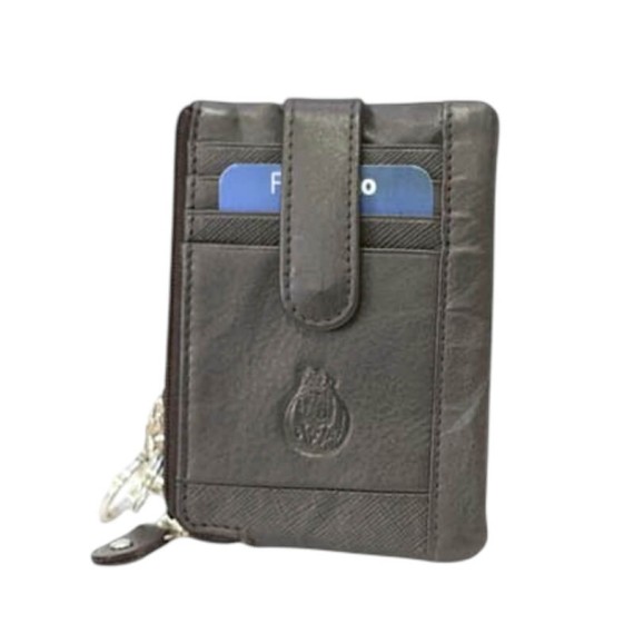 Carteira Porta-Moedas c/ Porta-Cartões FC PORTO 231408 Castanha | Ref. 254.FCP231408C