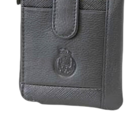 Carteira Porta-Moedas c/ Porta-Cartões FC PORTO 231408 Preta | Ref. 254.FCP231408P