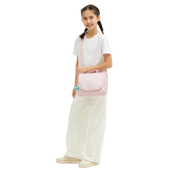 Lancheira Térmica KIPLING New Kichirou Sea Pink Met | Ref. 187.40KI535652J