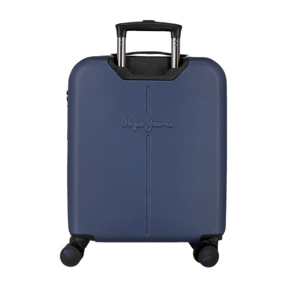 Mala de Cabine/Trolley 55cm 4R Exp. PEPE JEANS Montana Azul Escuro | Ref. 186.7568642
