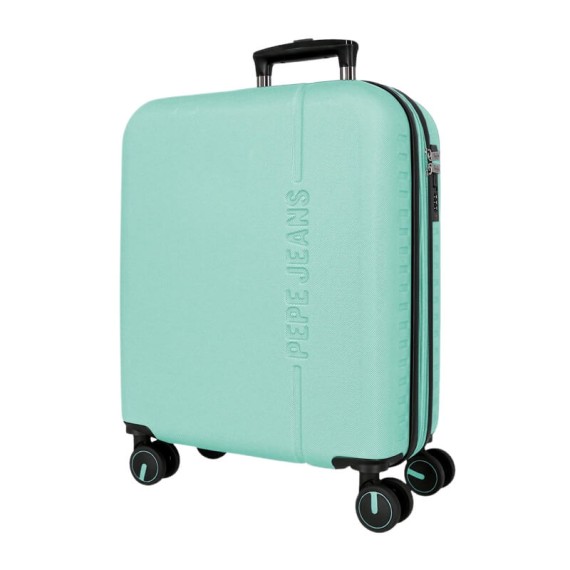 Mala de Cabine/Trolley 55cm 4R Exp. PEPE JEANS Montana Azul Turquesa | Ref. 186.7568646