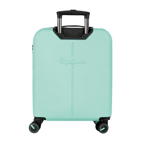 Mala de Cabine/Trolley 55cm 4R Exp. PEPE JEANS Montana Azul Turquesa | Ref. 186.7568646