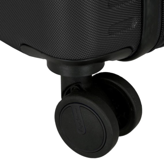 Mala de Cabine/Trolley 55cm 4R Exp. PEPE JEANS Montana Preta | Ref. 186.7568641