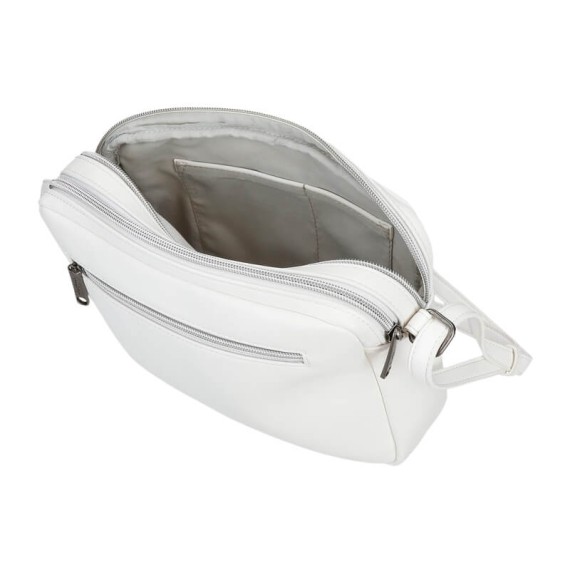 Mala de Tiracolo 2C PEPE JEANS Margaret Branca | Ref. 186.7385441