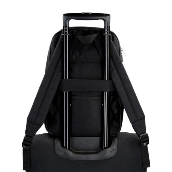 Mochila para Computador 13.3" Adap. 2C PEPE JEANS Berwick Preta | Ref. 186.7472041