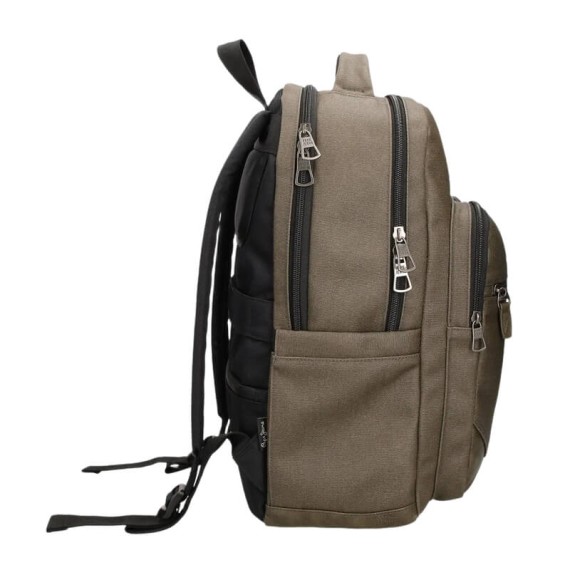 Mochila para Portátil e Tablet 2C Adap. PEPE JEANS Berwick Caqui | Ref. 186.7472542