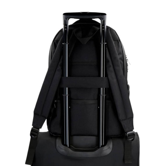Mochila para Portátil e Tablet 2C Adap. PEPE JEANS Berwick Preta | Ref. 186.7472541