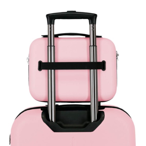 Necessaire Adaptável a Trolley PEPE JEANS Montana Rosa Claro | Ref. 186.7563949