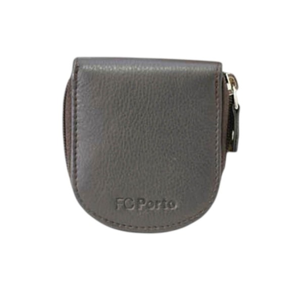 Porta-Moedas Ferradura c/ Fecho FC PORTO 231409 Castanho | Ref. 254.FCP231409C