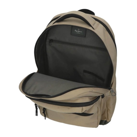 Mochila Adap. Portátil e Tablet 2C PEPE JEANS Waltford Camel | Ref. 186.7272542