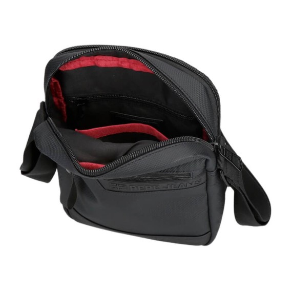 Bolsa de Tiracolo 2C PEPE JEANS Dorking Preta | Ref. 186.7465541
