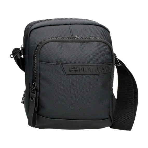Bolsa de Tiracolo Média 2C PEPE JEANS Dorking Preta | Ref. 186.7465341