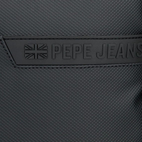 Bolsa de Tiracolo Média 2C PEPE JEANS Dorking Preta | Ref. 186.7465341