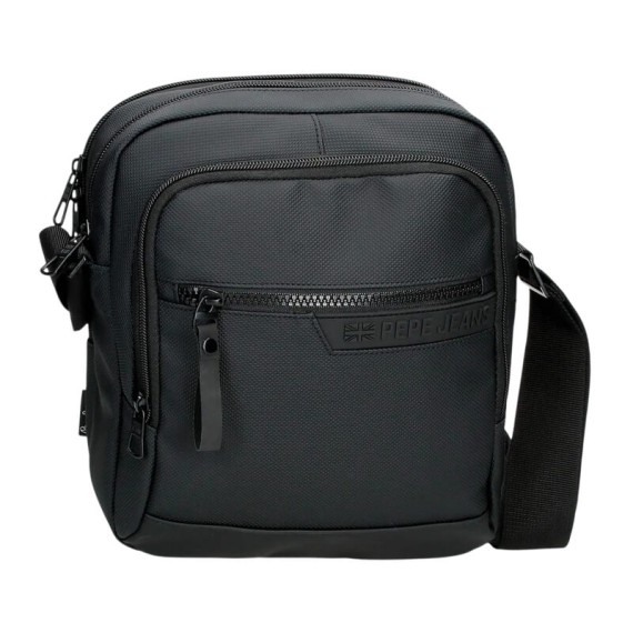 Bolsa de Tiracolo para Tablet 2C PEPE JEANS Dorking Preta | Ref. 186.7465741