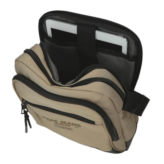 Bolsa de Tiracolo para Tablet 2C PEPE JEANS Waltford Camel | Ref. 186.7275742