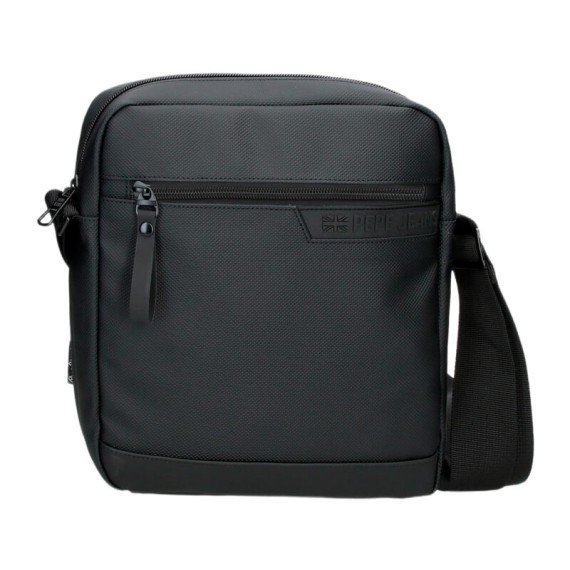 Bolsa de Tiracolo para Tablet PEPE JEANS Dorking Preta | Ref. 186.7465641