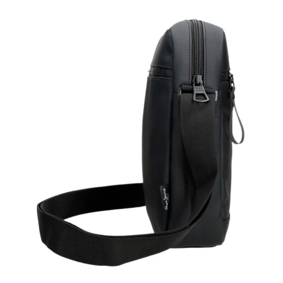 Bolsa de Tiracolo para Tablet PEPE JEANS Dorking Preta | Ref. 186.7465641