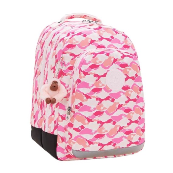 Mochila para Portátil 15" KIPLING Class Room Pink Palm | Ref. 187.40KI70901BV