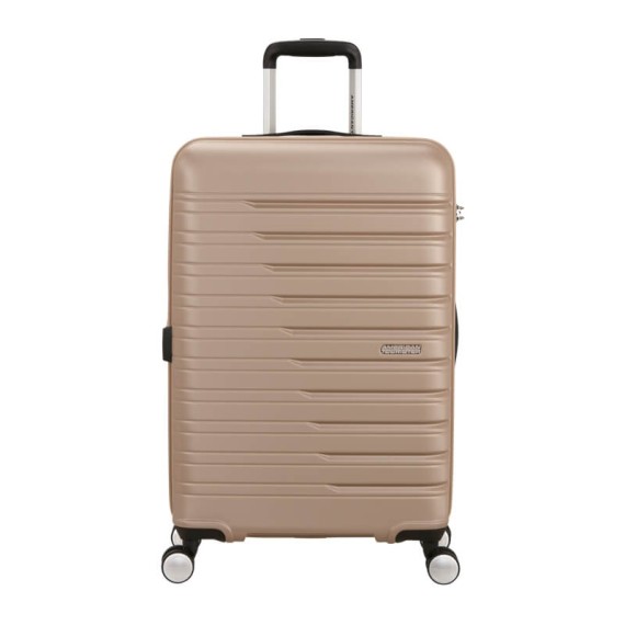 AT Mala de Viagem/Trolley Médio 67cm 4R Exp. Flashline Champanhe | Ref. 92.149768-1173
