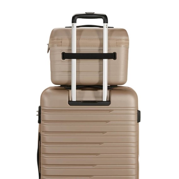 AT Necessaire de Viagem Flashline Champanhe | Ref. 92.149770-1173