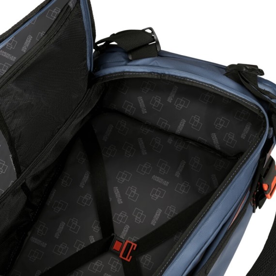 AT Saco Viagem / Mochila M Urban Track Azul Marinho/Laranja | Ref. 92.158946-6032