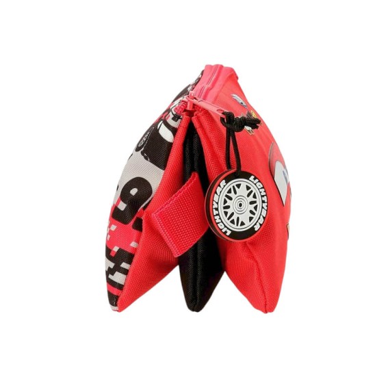 Estojo Escolar Triplo CARS McQueen Red Vermelho | Ref. 186.4214311