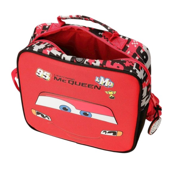 Lancheira com Tiracolo CARS McQueen Red Vermelho | Ref. 186.4214811